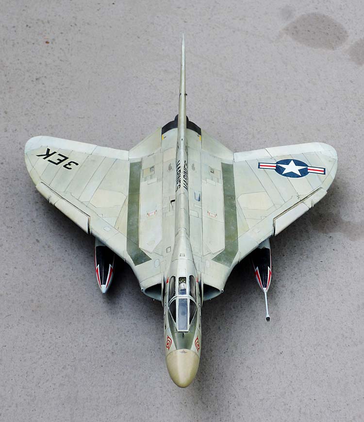 完成】1/48 ダグラス F4D-1 スカイレイ - 疾風模型大作戦