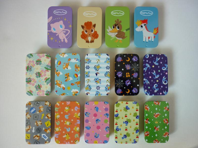 ぽけもん☆かふぇ プチ缶コレクション pokemon time カラフルラムネ