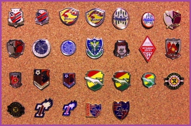 Jリーグ エンブレムピンバッジコレクション Jリーグ エンブレム