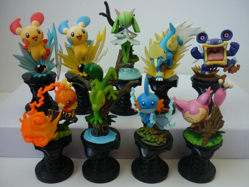 ぽけもん☆かふぇ 海洋堂 ポケモンバトルフィギュア