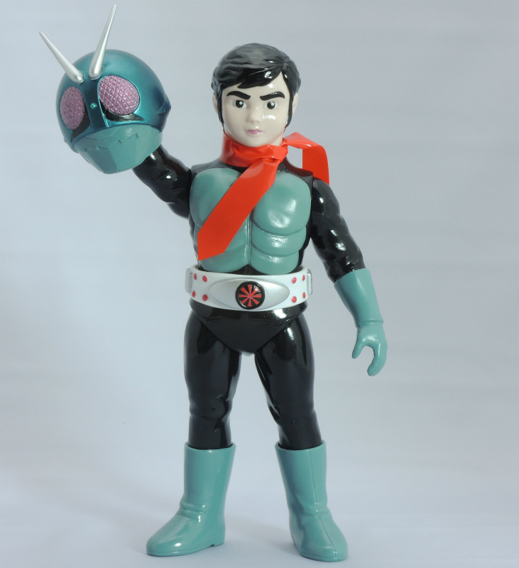 未開封 仮面ライダー旧1号 DX版 東映レトロソフビコレクション