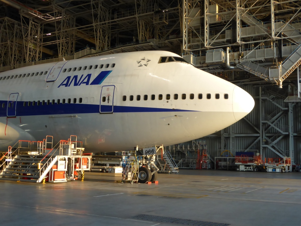 B747-481D（JA8966）の売却前の最終整備の様子（その2） | JA8094's