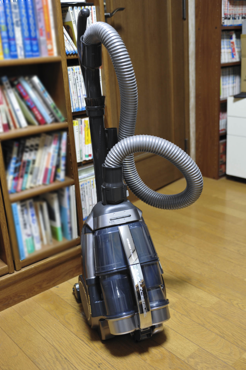 三菱サイクロン掃除機 風神 TC-ZXA20P - ゆうのひとりごと