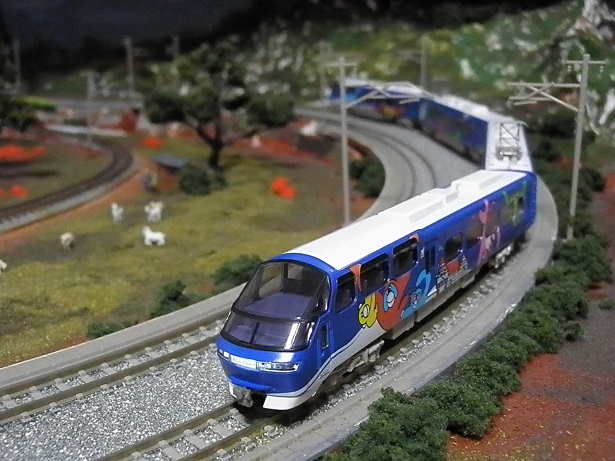 未開封】名鉄 1000系 パノラマ ブルーライナー 4輌編成セット宮沢模型