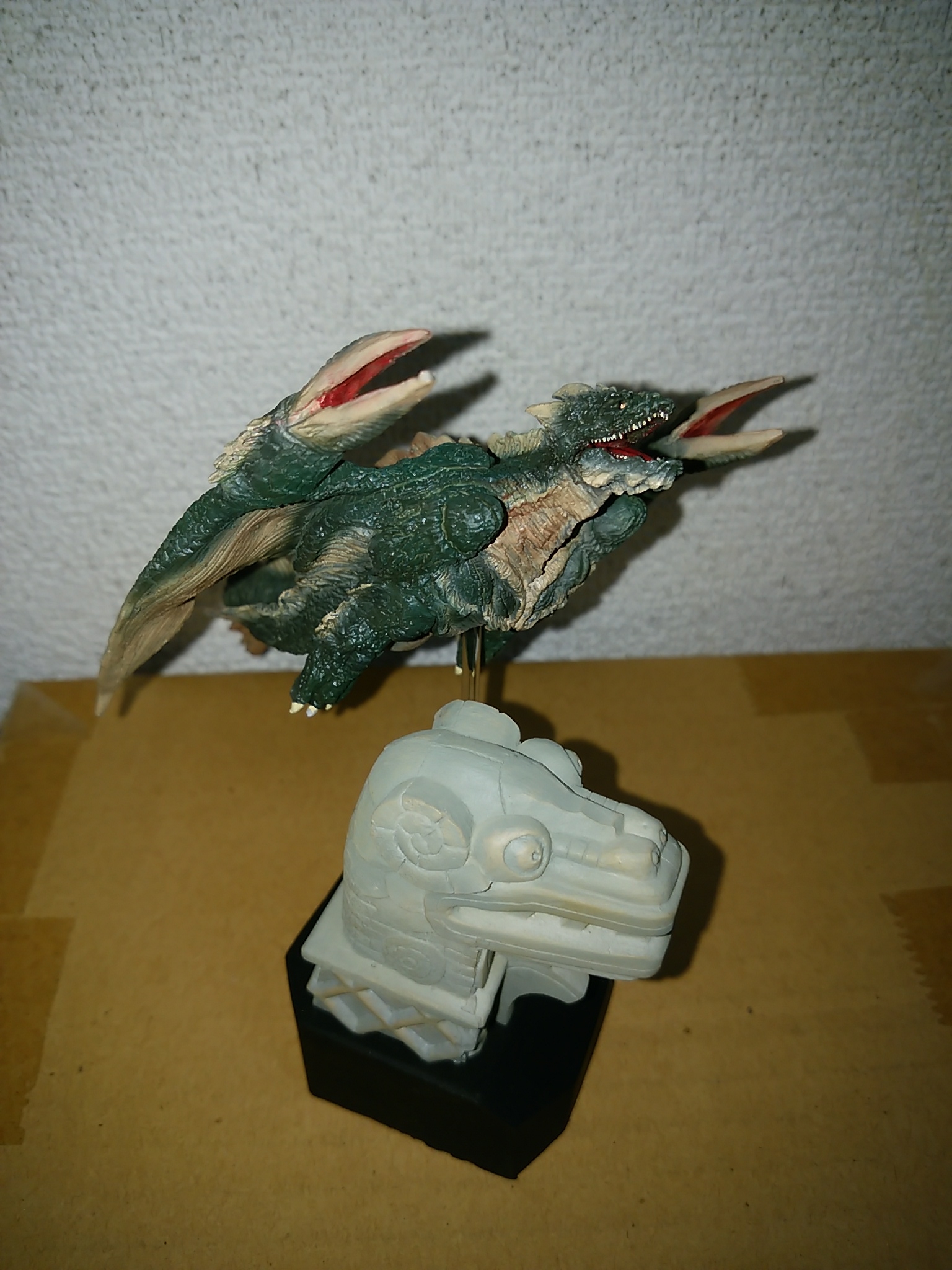 ゴジラ オーナメント特撮大百科 魔海獣ダガーラ完全体 キャスト ASTRO