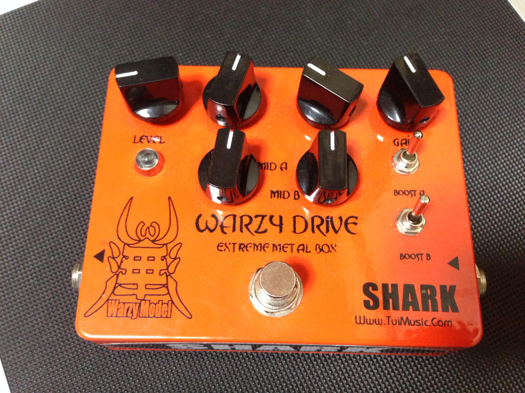 SHARK WARZY DRIVE ギターエフェクター SHARK WARZY DRIVE ギター