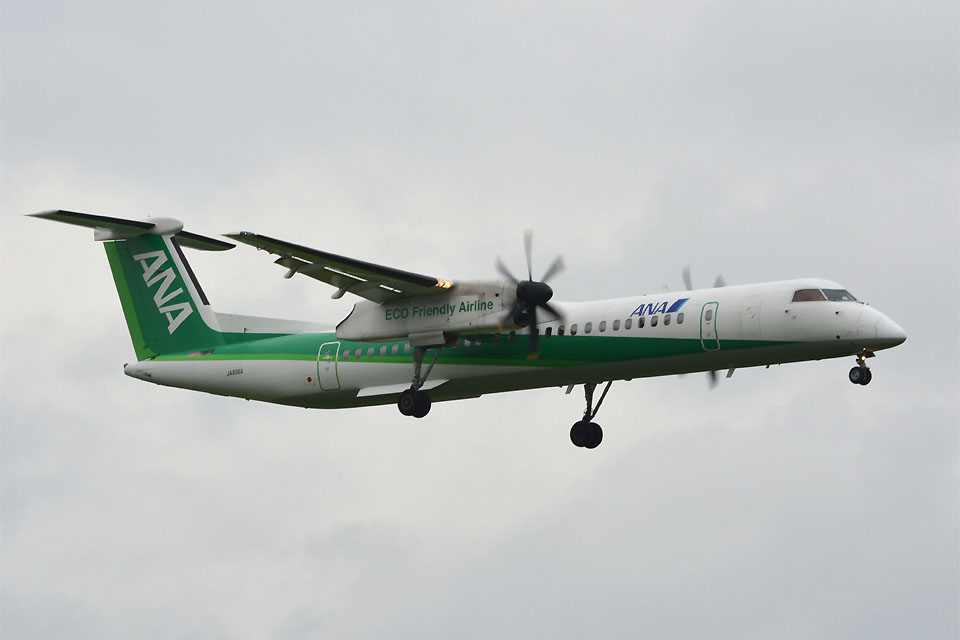 エコボン】ANA DHC8-Q400 1/200 NH28014 JA857A エコボン】ANA DHC8