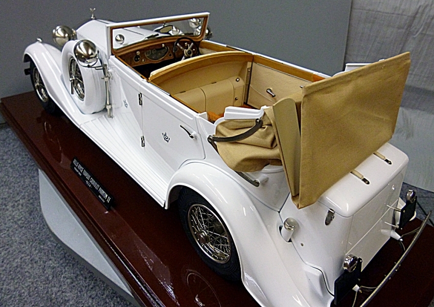 希少 ポケール 1/8 1934年 ロールスロイス ファントムⅡ カブリオレ