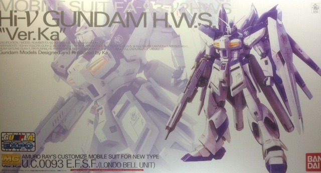 ガンプラEXPO2015限定 MG 1/100 FA-93-ν2HWS Hi-νガンダム H.W.S〔ver