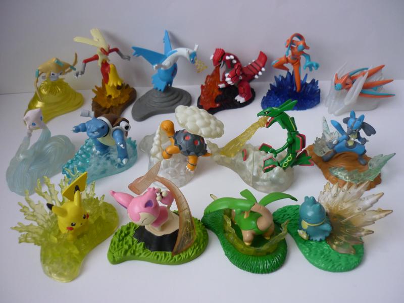 ザ・ポケモンバトル 1〜3 フルコンプ バンダイ ポケモン フィギュア ザ