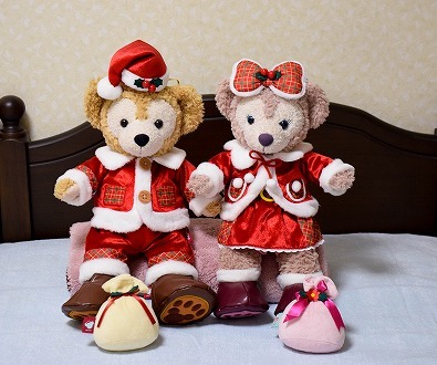 ダッフィー コスチューム クリスマス サンタ 2016 ダッフィー