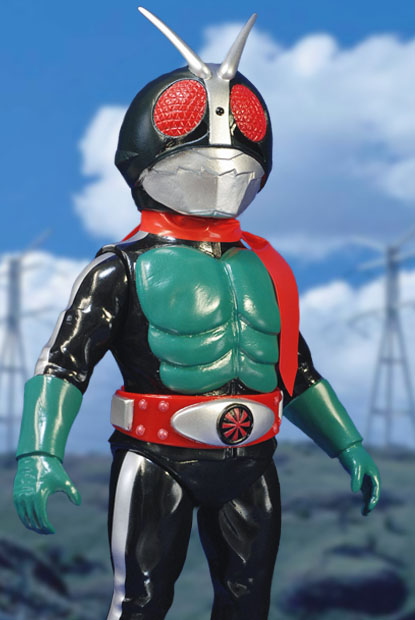 東映レトロソフビコレクション「仮面ライダー旧2号 (DX版)」MEDICOM