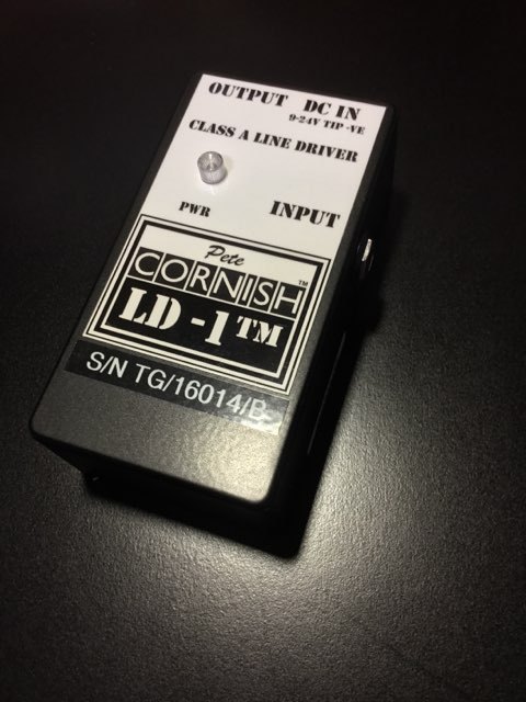 Pete Cornish LD-1™ ギターエフェクター バッファ Pete Cornish LD-1