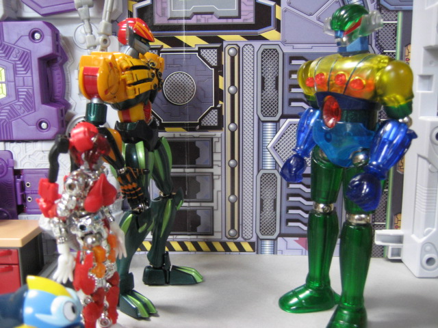 復刻版☆マグネモクリアジーグ☆鋼鉄ジーグ☆タカラ タカラ マグネ