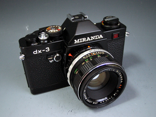 MIRANDA CAMERA 「MIRANDA DX-3」 | ☆こちらクラカメ派出所☆