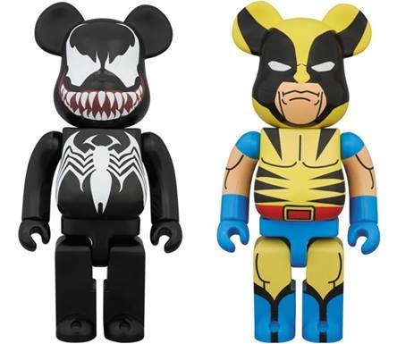 VENOM 400% & WOLVERINE 400% ベアブリック （BE@RBRICK） [予約終了