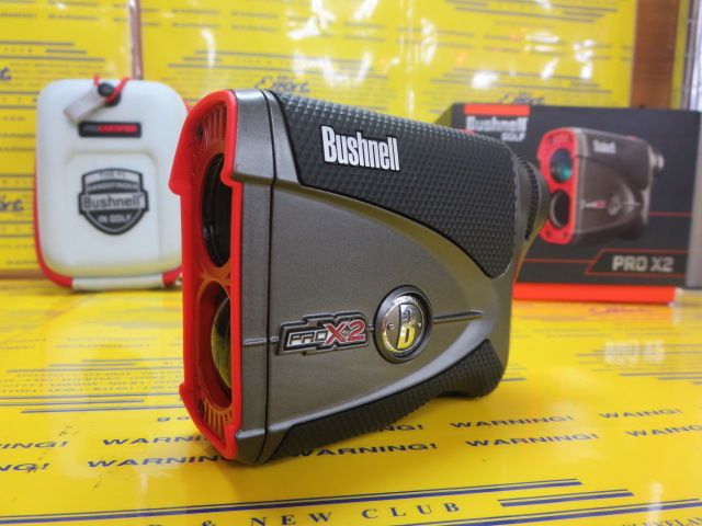 Bushnell Pro X2 ゴルフ用距離計とケース Bushnell Pro X2 ゴルフ用