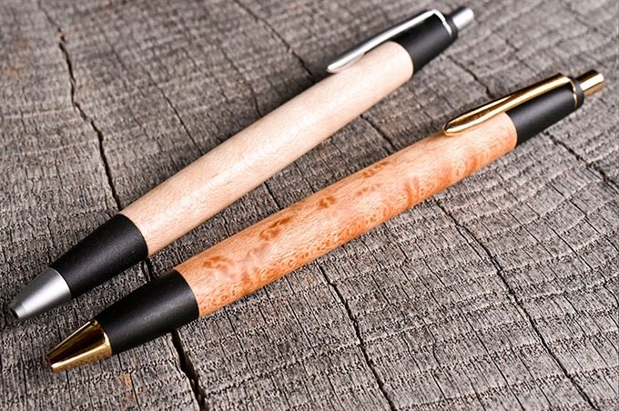 野原工芸 スタンダードボールペン 楓 野原工芸 楓瘤 スタンダード