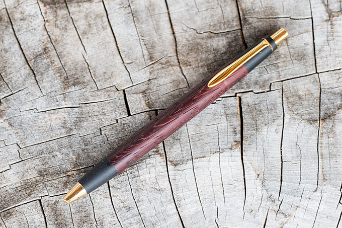 5年ものの紅紫檀のペンの修理 | 野原工芸｜作り手の裏話