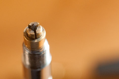 野原工芸新型シーオークシャープペンシルジャンク品（内部機構破損