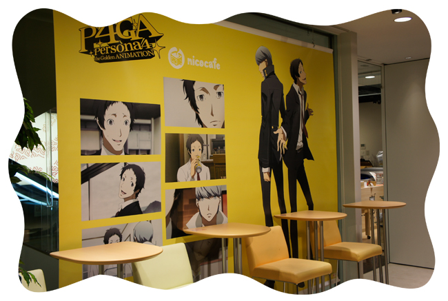 ペルソナ4 足立透 アクリルスタンド セガコラボカフェ ペルソナ✖セガ