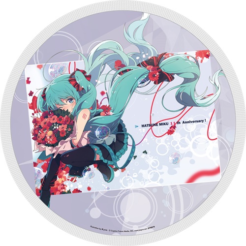 初音ミク 11th 缶バッジ セット 荻pote R_りんご