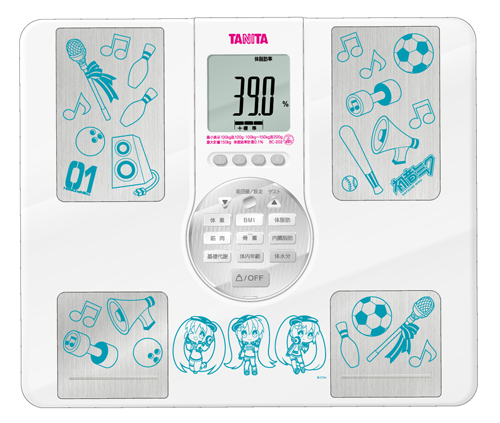 お知らせ】初音ミク×TANITAのコラボプロジェクト！ボイス体組成計