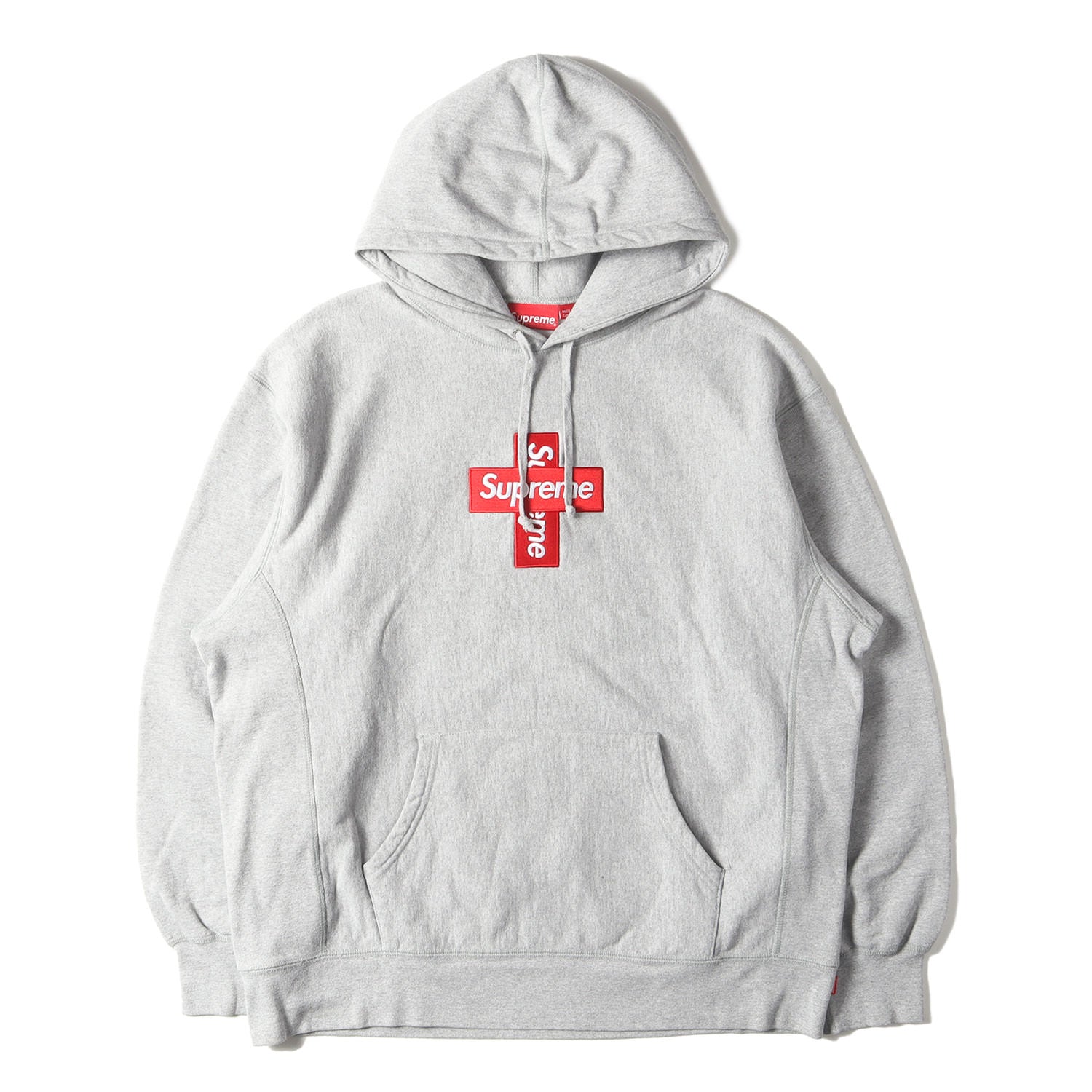 まだらグレーのパーカー INFINITY MOON HOODIE サイズL ØMI パーカー