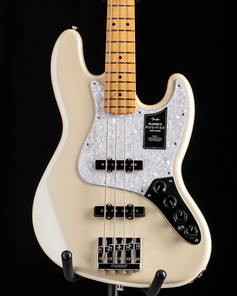 Fender Player II Modified Active Jazz Bass | Olympic Pearl