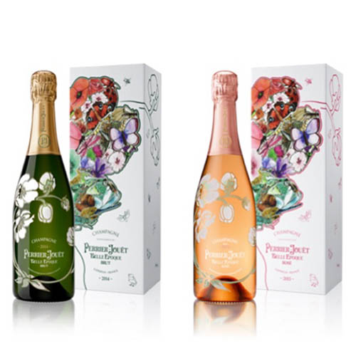 ボトルデザイン誕生から120年 「ペリエ ジュエ ベル エポック」描かれ