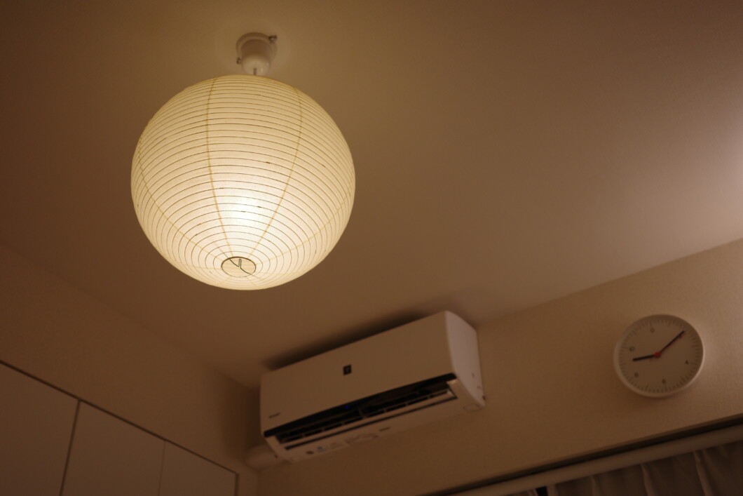 ノグチイサム「Akari」のコードソケットを代用する