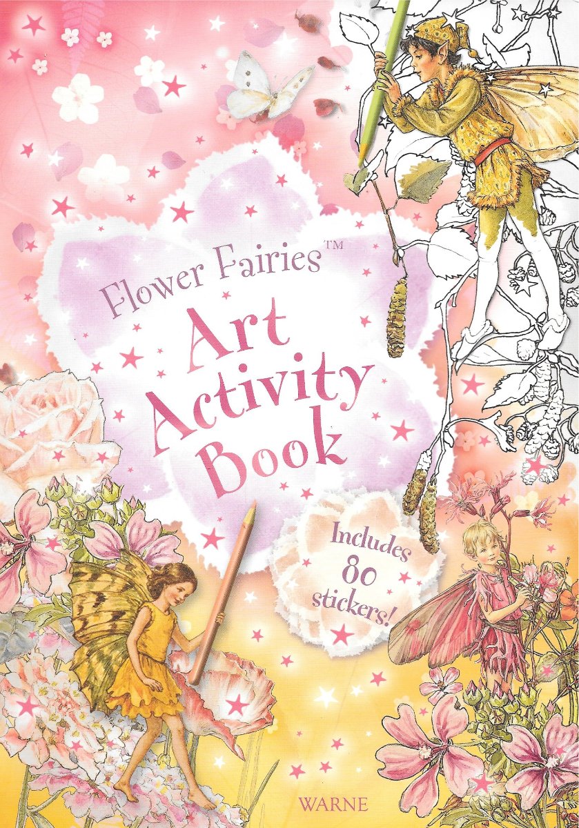 Flower Fairies Art Activity Book by Cicely Mary Barker - Paperback