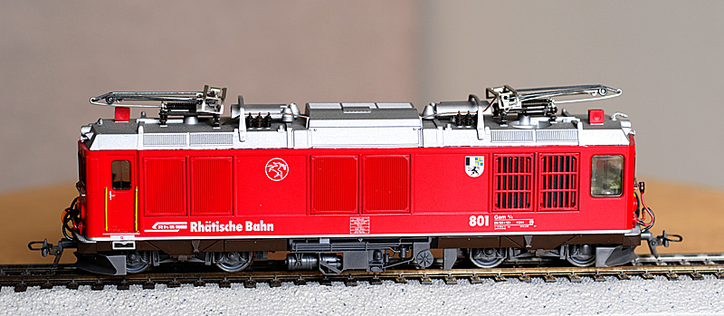 Bemo 1389 RhB Gmf 4/4 243 ディーゼル機関車 HOm Bemo 1389 RhB Gmf 4