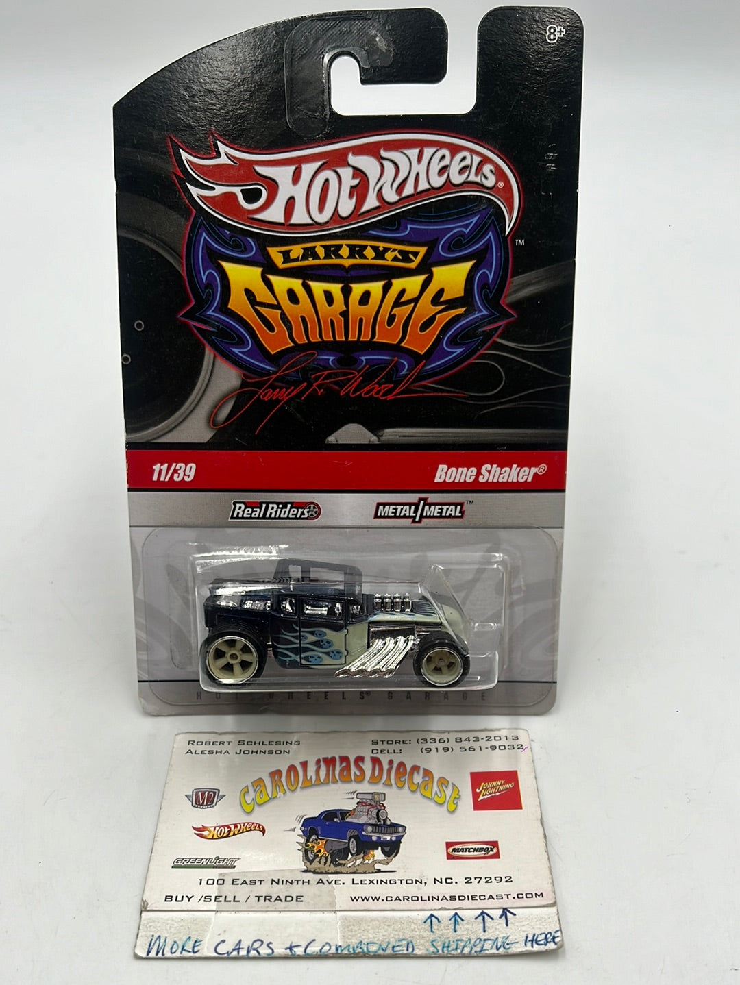 Hot wheels Larrys Garage Bone Shaker 11/39 – carolinasdiecast