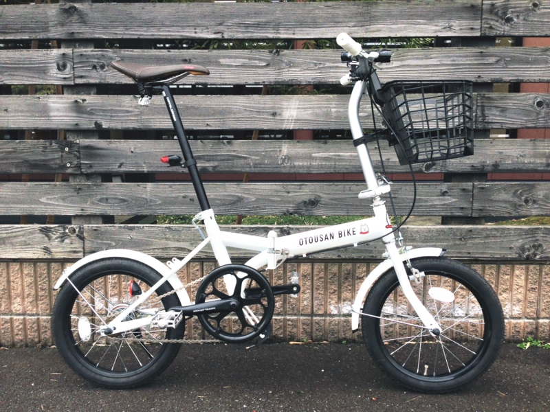 ソフトバンク お父さん 折りたたみ自転車 ソフトバンク お父さんバイク