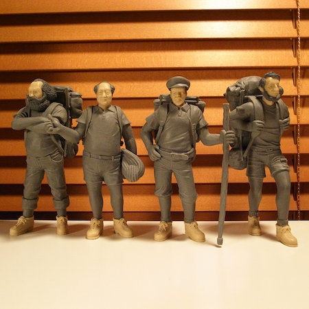 mountain research Mountainman(s) フィギュア - エスムスザイン es