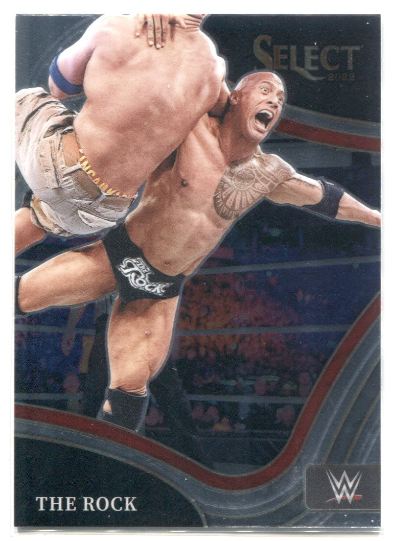 ザロック The Rock 22 PANINI 注文 SELECT WWE zebra ザロック The