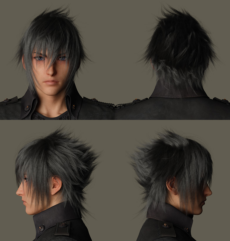 スクエア・エニックスが「FINAL FANTASY XV」のキャラクター設定資料を