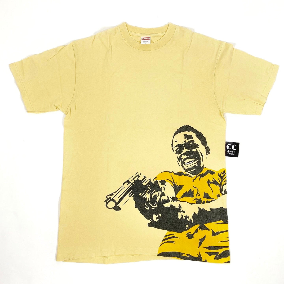 Supreme City of God Tee – change clothes