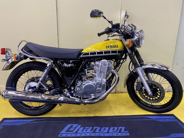 YAMAHA SR400FI 4型 燃料タンク 60周年記念モデル