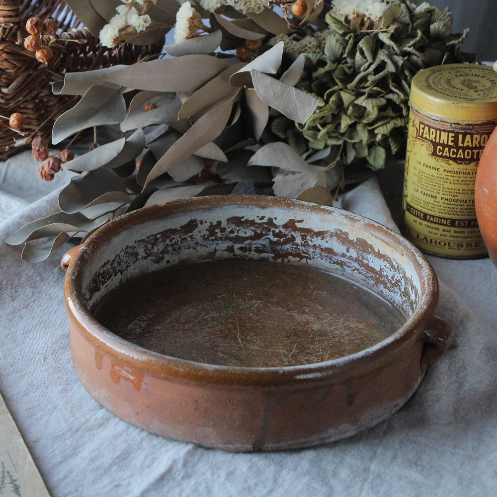 アメリカンアンティーク、フォストリア社 ロマンス レアな深皿 25cm