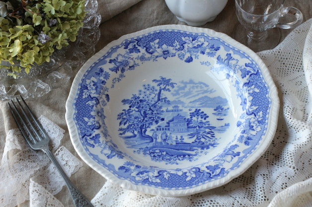 イギリスアンティークプレート絵皿B