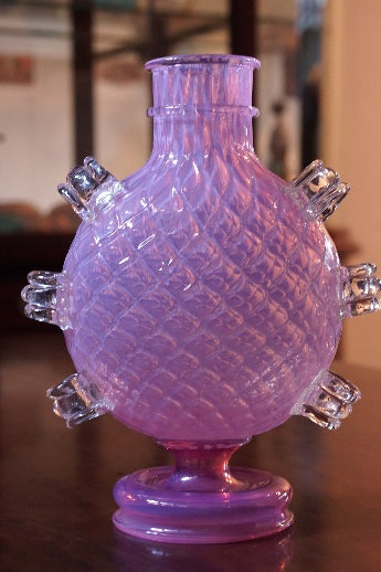 Ghisetti ムラーノガラス ヴェネチアングラス 花瓶 Ghisetti ムラーノ