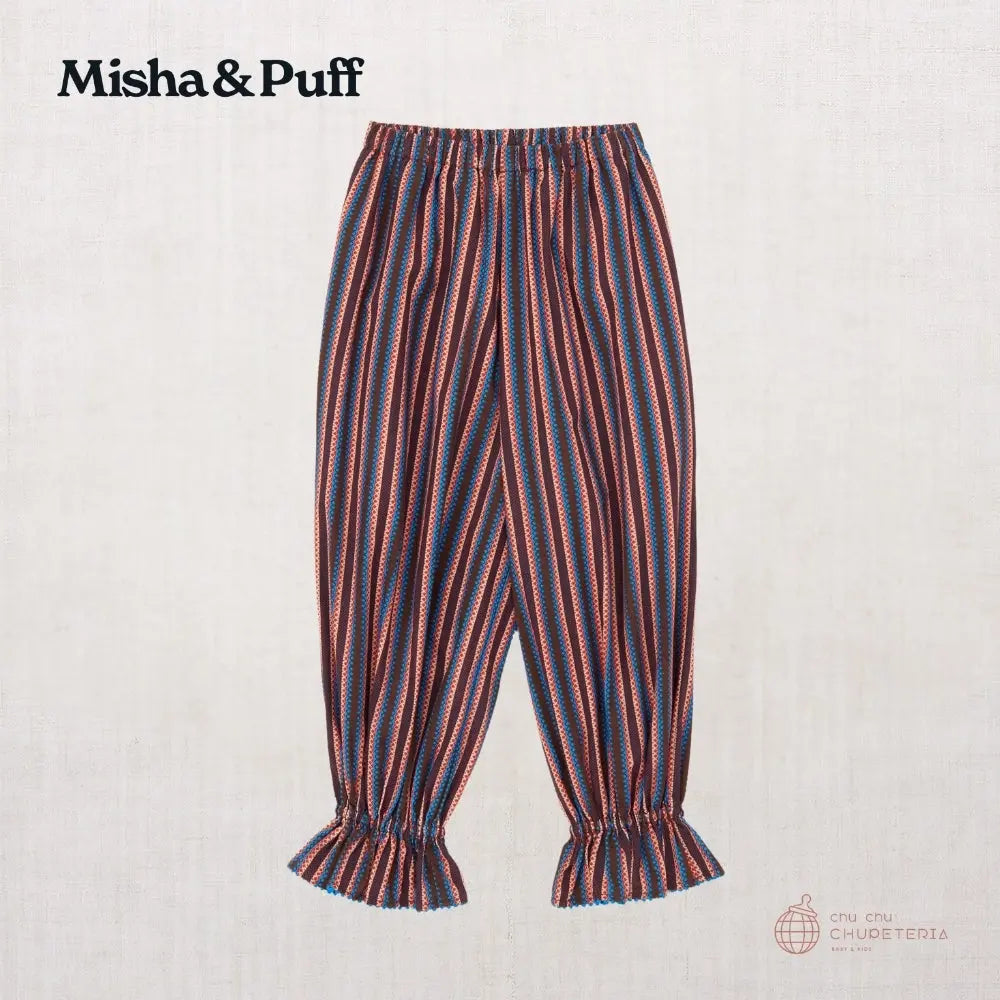 Misha&Puff】Zuzu Pant -Raisin Vaquero Stripe (25AW) – chu chu