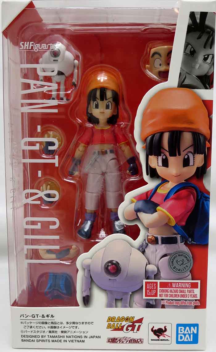 Dragonball GT 4 Inch Action Figure S.H. Figuarts Exclusive - Pan