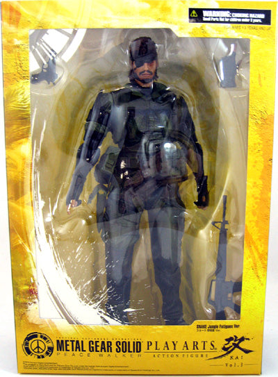 Metal Gear Solid Peace Walker 9 Inch Figure Play Arts Kai - Snake