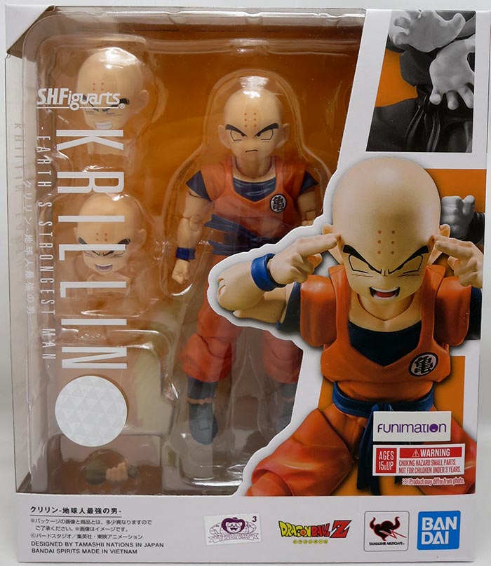 Dragonball Z 5 Inch Action Figure S.H. Figuarts - Krillin| Cmdstore