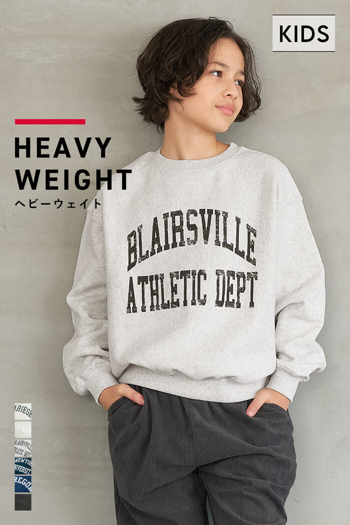 セール☆1990円→990円 親子お揃い裏起毛カレッジスウェット キッズ