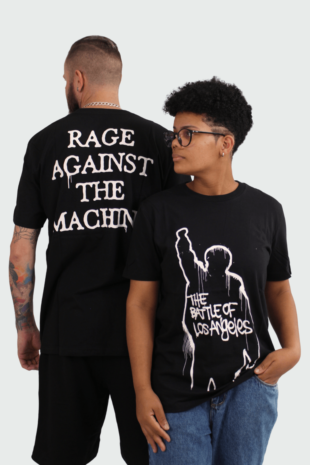 RAGE AGAINST THE MACHINE Tシャツ Camiseta Manga Curta Rage Against