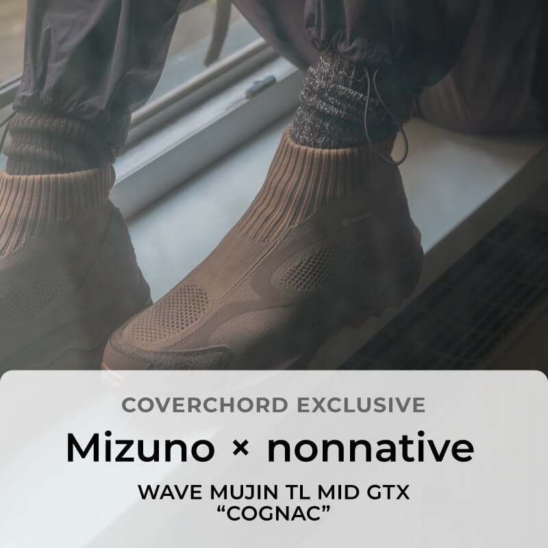 Mizuno × nonnative WAVE MUJIN TL MID GTX “COGNAC” – COVERCHORD